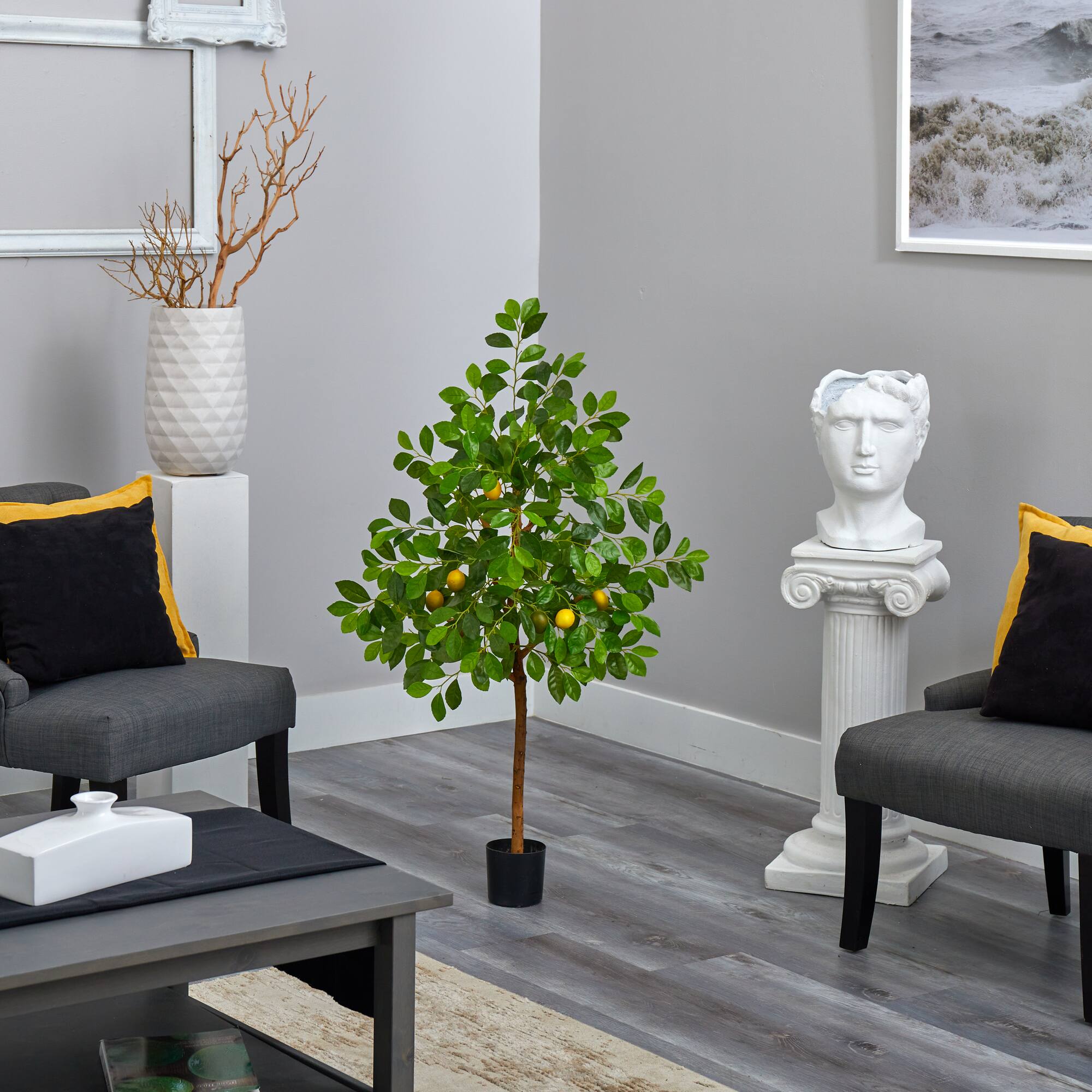4ft. Potted Lemon Tree